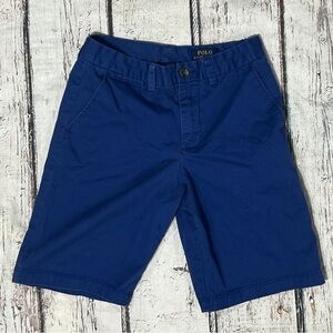 Polo Ralph Lauren Shorts Boys Blue Preppy Casual Summer Kids Youth Preppy